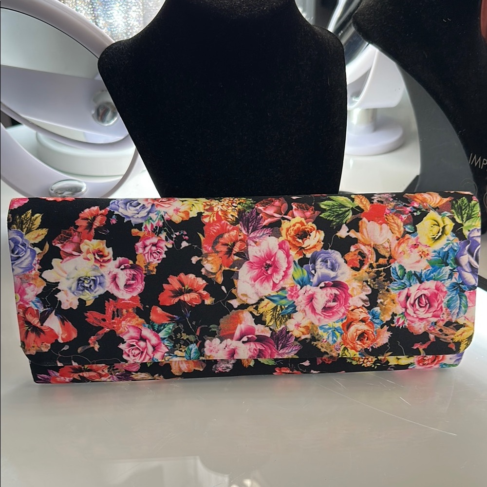 Floral Clutch Bag